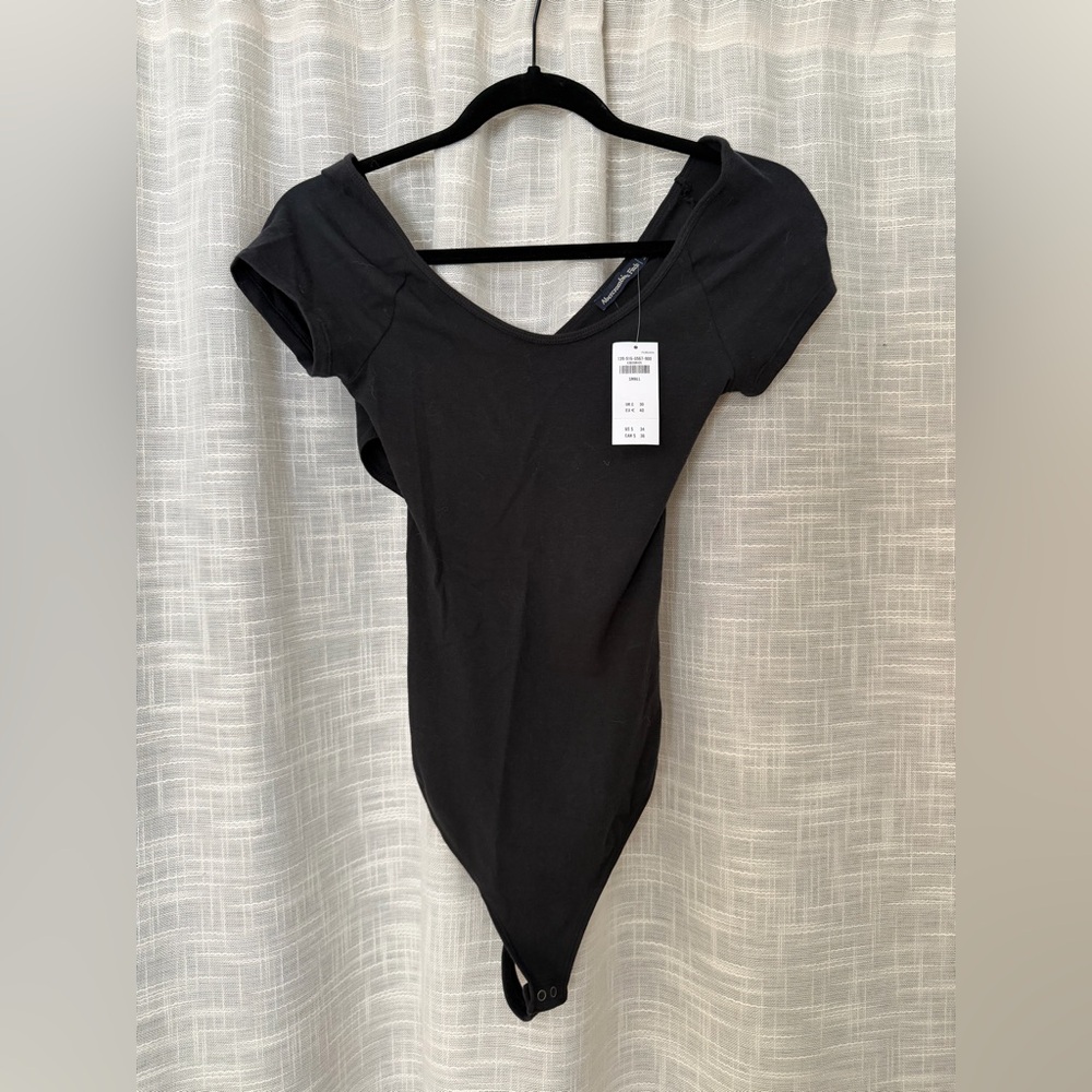 Abercrombie & Fitch Black Women's Bodysuit